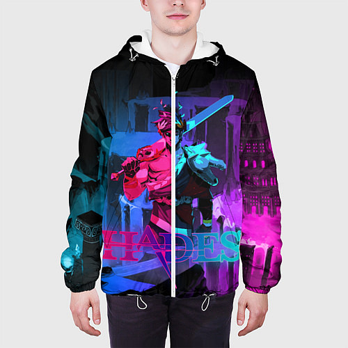 Мужская куртка Hades Game / 3D-Белый – фото 3