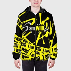Куртка с капюшоном мужская STRAY KIDS, цвет: 3D-черный — фото 2