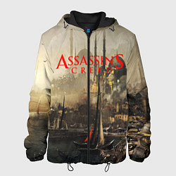 Куртка с капюшоном мужская Assassin’s Creed, цвет: 3D-черный