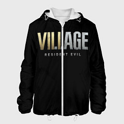 Куртка с капюшоном мужская Resident Evil Village, цвет: 3D-белый