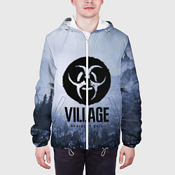 Куртка с капюшоном мужская RESIDENT EVIL : VILLAGE, цвет: 3D-белый — фото 2