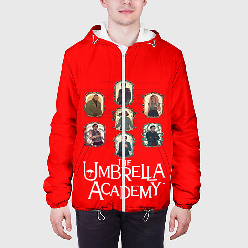 Мужская куртка Академия амбрелла / 3D-Белый – фото 3