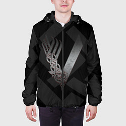 Куртка с капюшоном мужская ВИКИНГИ VIKINGS V, цвет: 3D-черный — фото 2