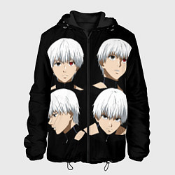 Куртка с капюшоном мужская TOKYO GHOUL, цвет: 3D-черный