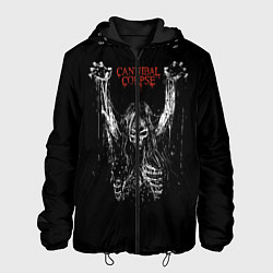 Куртка с капюшоном мужская Cannibal Corpse, цвет: 3D-черный