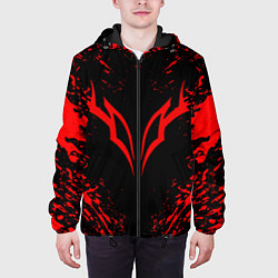 Куртка с капюшоном мужская BERSERK БЕРСЕРК, цвет: 3D-черный — фото 2