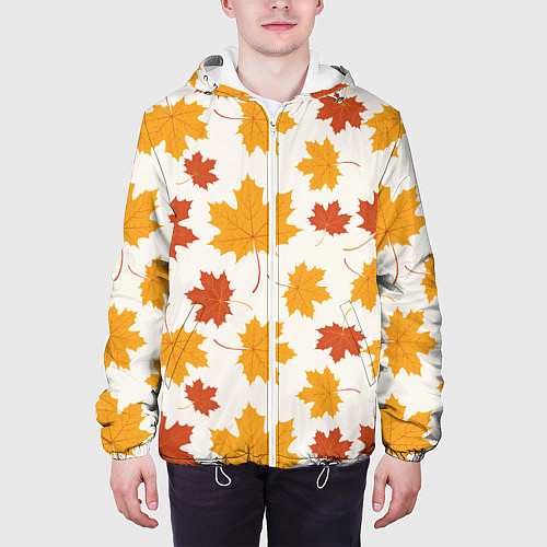 Мужская куртка Осень Autumn / 3D-Белый – фото 3