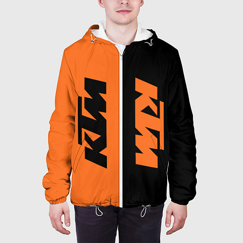 Мужская куртка KTM КТМ Z / 3D-Белый – фото 3