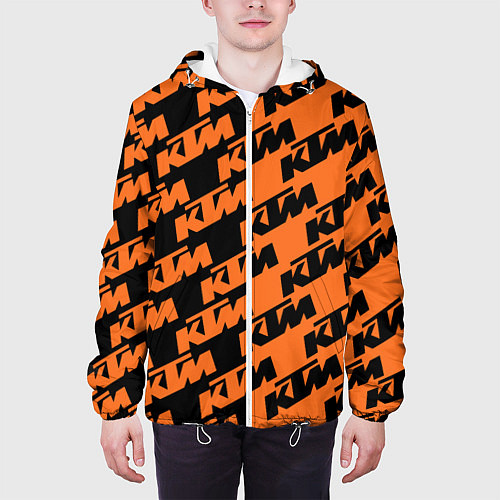 Мужская куртка KTM КТМ Z / 3D-Белый – фото 3