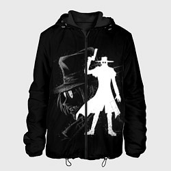 Куртка с капюшоном мужская Hellsing, цвет: 3D-черный