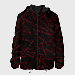 Куртка с капюшоном мужская Cannibal Corpse Songs Труп Каннибала Песни Z, цвет: 3D-черный