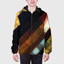 Куртка с капюшоном мужская Суперстайл, цвет: 3D-черный — фото 2