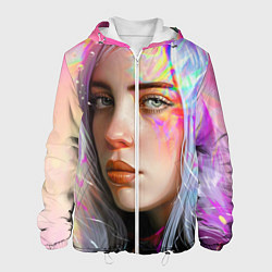 Куртка с капюшоном мужская Billie Eilish, цвет: 3D-белый