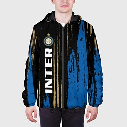 Куртка с капюшоном мужская INTER, цвет: 3D-черный — фото 2