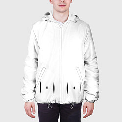 Куртка с капюшоном мужская ФОРМА КАПИТАНА ГОТЕЙ 13 СПИНА, цвет: 3D-белый — фото 2
