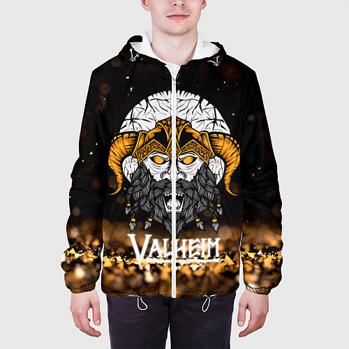 Мужская куртка Valheim Viking Gold / 3D-Белый – фото 3