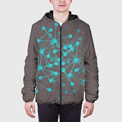 Куртка с капюшоном мужская Firefly, цвет: 3D-черный — фото 2