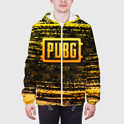 Куртка с капюшоном мужская PUBG ПАБГ, цвет: 3D-белый — фото 2