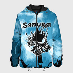 Куртка с капюшоном мужская SAMURAI KING 2077, цвет: 3D-черный
