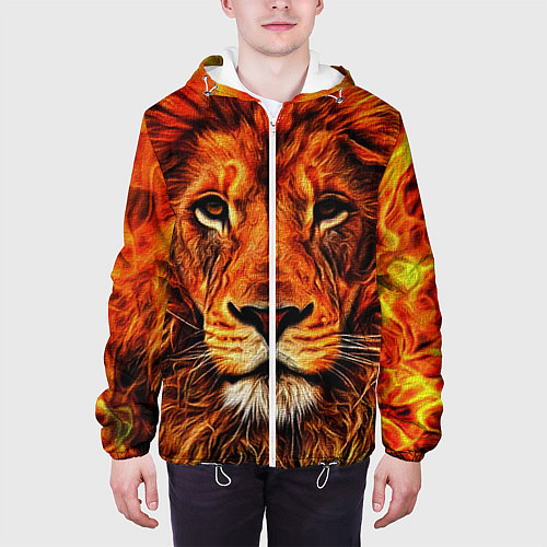 Мужская куртка LION / 3D-Белый – фото 3