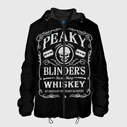 Куртка с капюшоном мужская Острые Козырьки Whiskey, цвет: 3D-черный