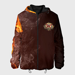 Куртка с капюшоном мужская Path of Exile Путь изгнанника Z, цвет: 3D-черный