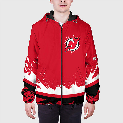 Мужская куртка New Jersey Devils Ink / 3D-Черный – фото 3
