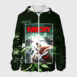 Куртка с капюшоном мужская Farcry 3, цвет: 3D-белый