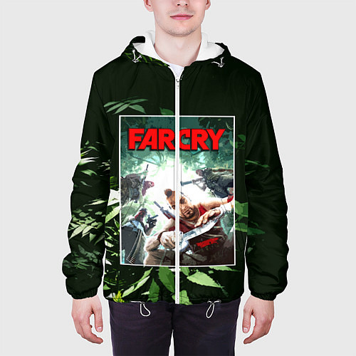 Мужская куртка Farcry 3 / 3D-Белый – фото 3