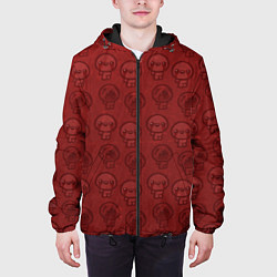 Куртка с капюшоном мужская Isaacs pattern, цвет: 3D-черный — фото 2