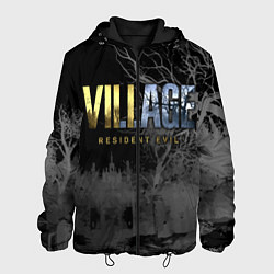 Куртка с капюшоном мужская Resident Evil Village, цвет: 3D-черный