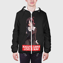 Куртка с капюшоном мужская Kaguya-sama: Love Is War, цвет: 3D-белый — фото 2