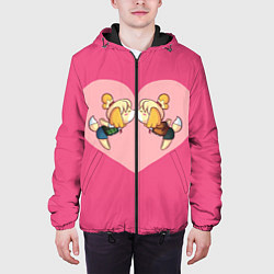 Куртка с капюшоном мужская Sweet Isabelle, цвет: 3D-черный — фото 2