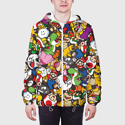 Куртка с капюшоном мужская Capcom World, цвет: 3D-белый — фото 2