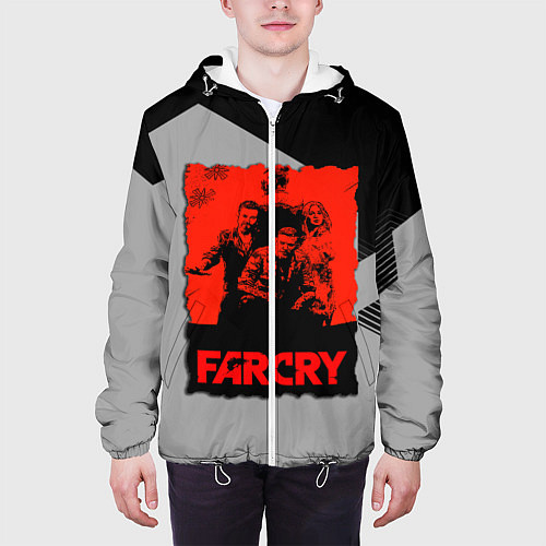 Мужская куртка FARCRY / 3D-Белый – фото 3
