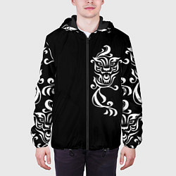 Куртка с капюшоном мужская ХАНЕМИЯ КАЗУТОРА KAZUTORA, цвет: 3D-черный — фото 2