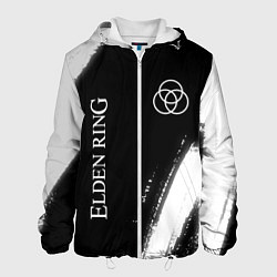 Куртка с капюшоном мужская Elden Ring - Brush, цвет: 3D-белый