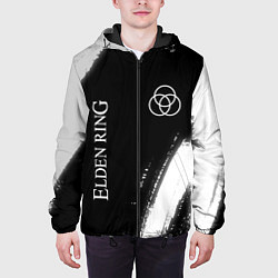 Куртка с капюшоном мужская Elden Ring - Brush, цвет: 3D-черный — фото 2