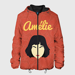 Куртка с капюшоном мужская Амели фильм, цвет: 3D-черный