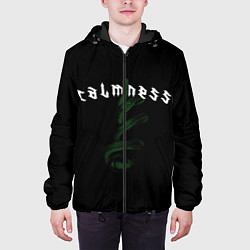 Куртка с капюшоном мужская Face Off - Calmness, цвет: 3D-черный — фото 2