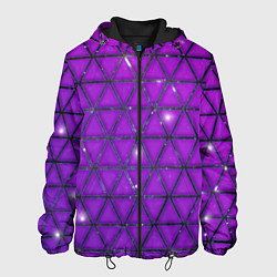Мужская куртка Фиолетовые треугольники