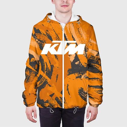 Мужская куртка KTM КТМ Z / 3D-Белый – фото 3
