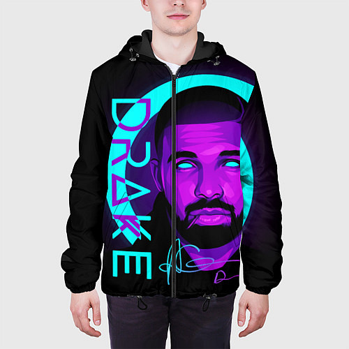 Мужская куртка Drake / 3D-Черный – фото 3