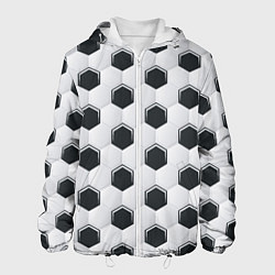 Мужская куртка Текстура футбольного мяча