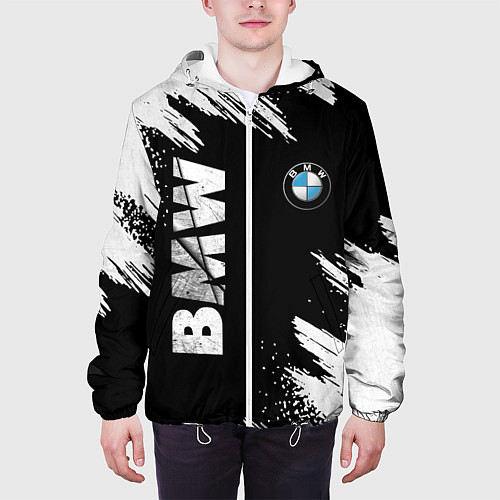 Мужская куртка BMW GRUNGE БМВ ГРАНЖ / 3D-Белый – фото 3