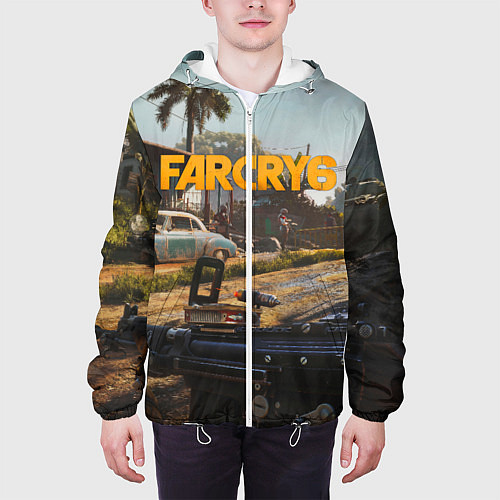 Мужская куртка Far Cry 6 game art / 3D-Белый – фото 3
