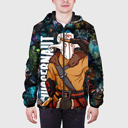 Куртка с капюшоном мужская Джаггернаут, ДОТА 2, цвет: 3D-черный — фото 2