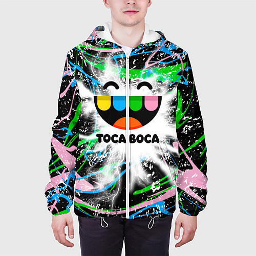 Мужская куртка Toca Boca: Весельчак / 3D-Белый – фото 3