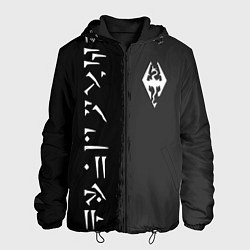 Куртка с капюшоном мужская THE ELDER SCROLLS SKYRIM FUS RO DAH, цвет: 3D-черный