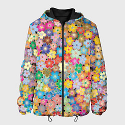 Мужская куртка Цветы цветочки